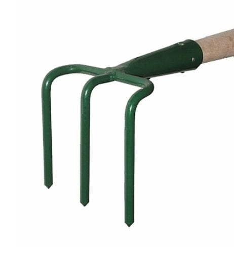 AGROHIT Kartoffelhacke Hacke Harke Gartenhacke 3 Zinken mit Stiel 110 cm