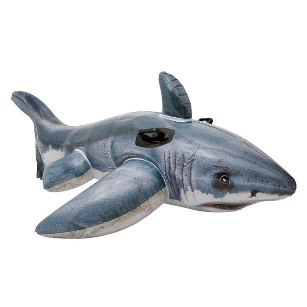 Intex Great White Shark Ride-On - Aufblasbarer Reittier - 173 x 107 cm