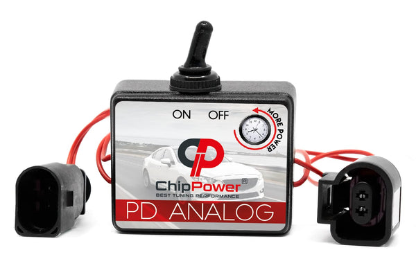 ChipPower Chiptuning PD Analog zum Auto für Golf V 5 2.0 TDI PD 103kW 140 PS 2003-11.2008 Tuningbox Plug&Drive Chip Tuning Box Diesel Mehr Leistung