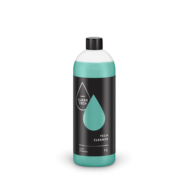 CLEANTECH CO Autoshampoo Tech Cleaner | 1L Konzentrat = max. 200 L Lösung! | Autopflege Autowäsche Glanzshampoo, Größe:1L