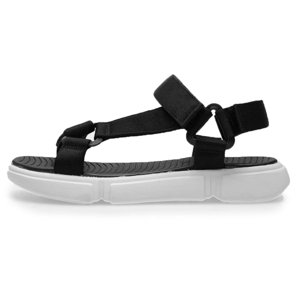 4F Mädchen Sandalen Outdoor Sportsandalen Sommer Pantoletten (Schwarz, eu_footwear_size_system, little_kid, numeric, medium, numeric_32)