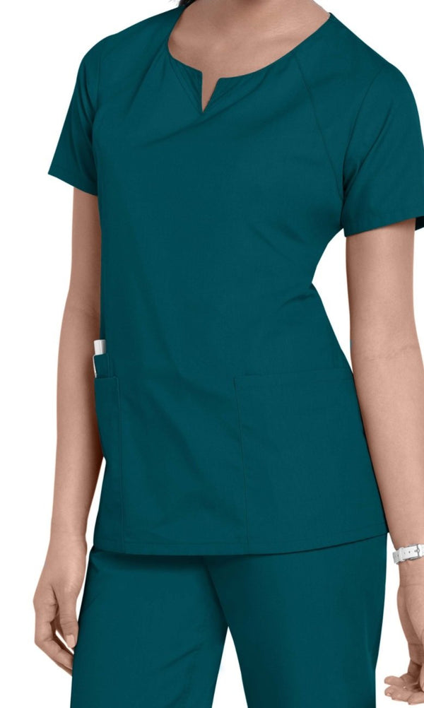 Smart Uniform M 1706 Round Neck Scrub (XL, Caribbeanblue)