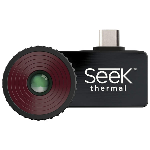 Seek Thermal CompactPRO Hochauflösende Wärmebildkamera für Android USB-C, Schwarz Compact PRO Android USB-C