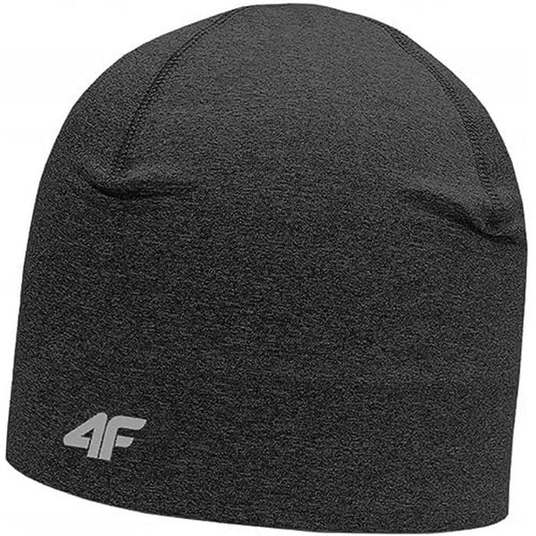 4F Unisex H4Z22-CAF003 Baskenmütze, Dark Grey Melange, S/M