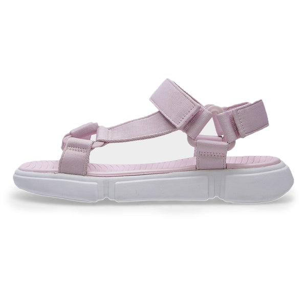 4F Mädchen Sandalen Outdoor Sportsandalen Sommer Pantoletten (Rosa, eu_footwear_size_system, big_kid, numeric, medium, numeric_35)