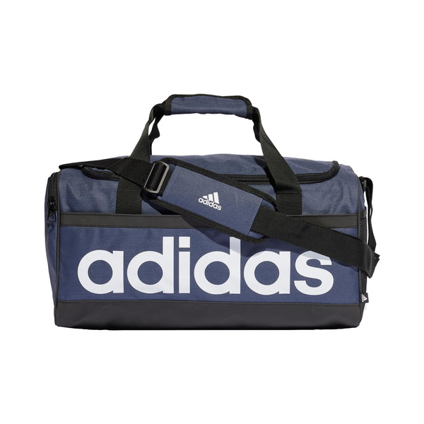 adidas Unisex Essentials Duffel Bag, Shadow Navy/Black/White, S