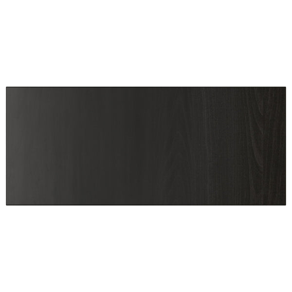 LAPPVIKEN Schubladenfront 60x26 cm schwarz-braun